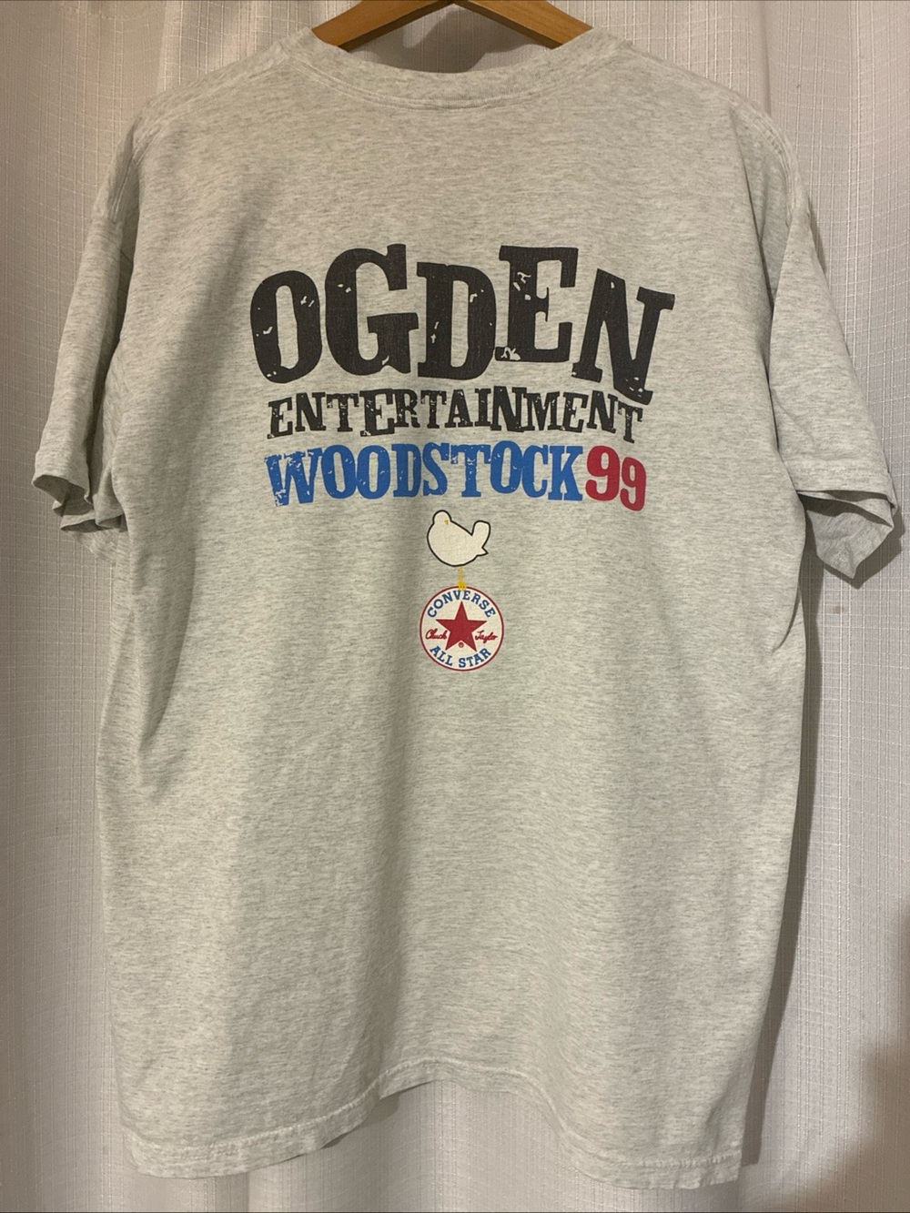 Converse Woodstock '99 Ogden Entertainment Graphic shirt vintage